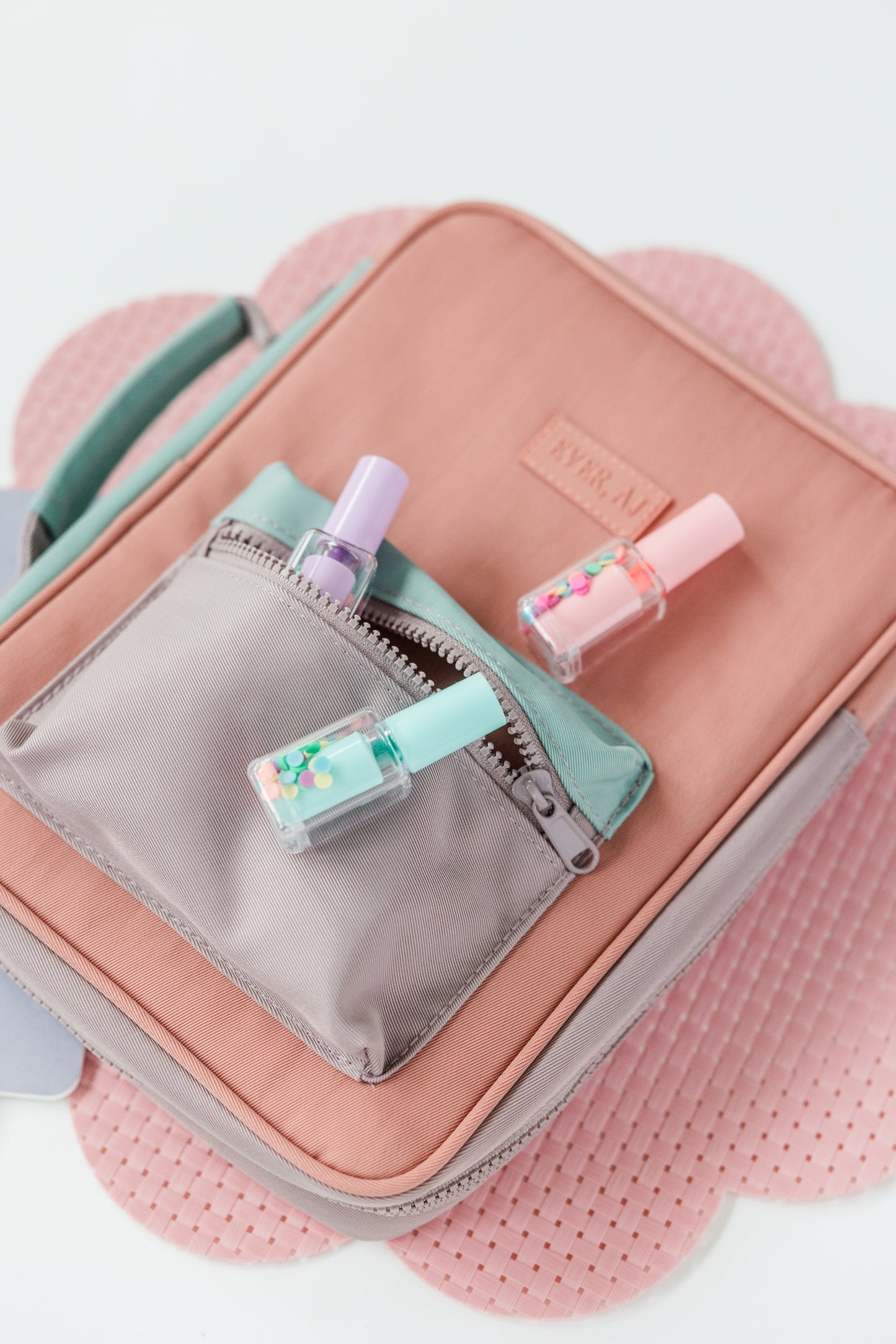 GIRL "A New Creation" Bible Case, Color-block Kid Bible Cover, Water-resistant, Butterfly screen-print