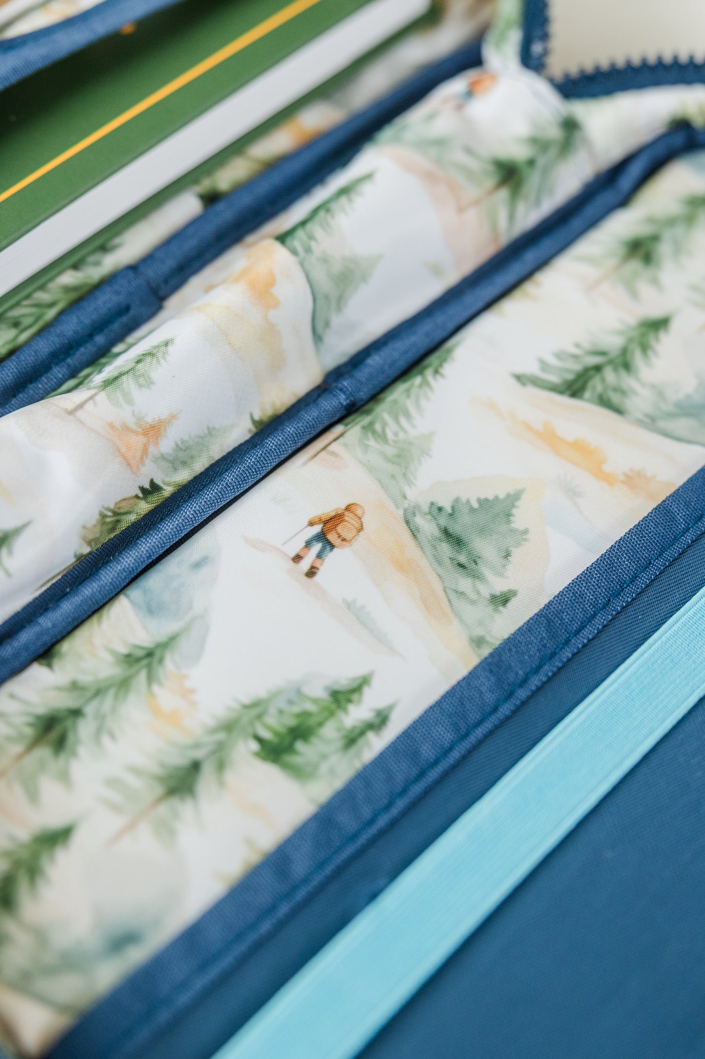 BOY "EXPLORER" Bible Case, Color-block Kid Bible Cover, Water-resistant, Explorer screen-print