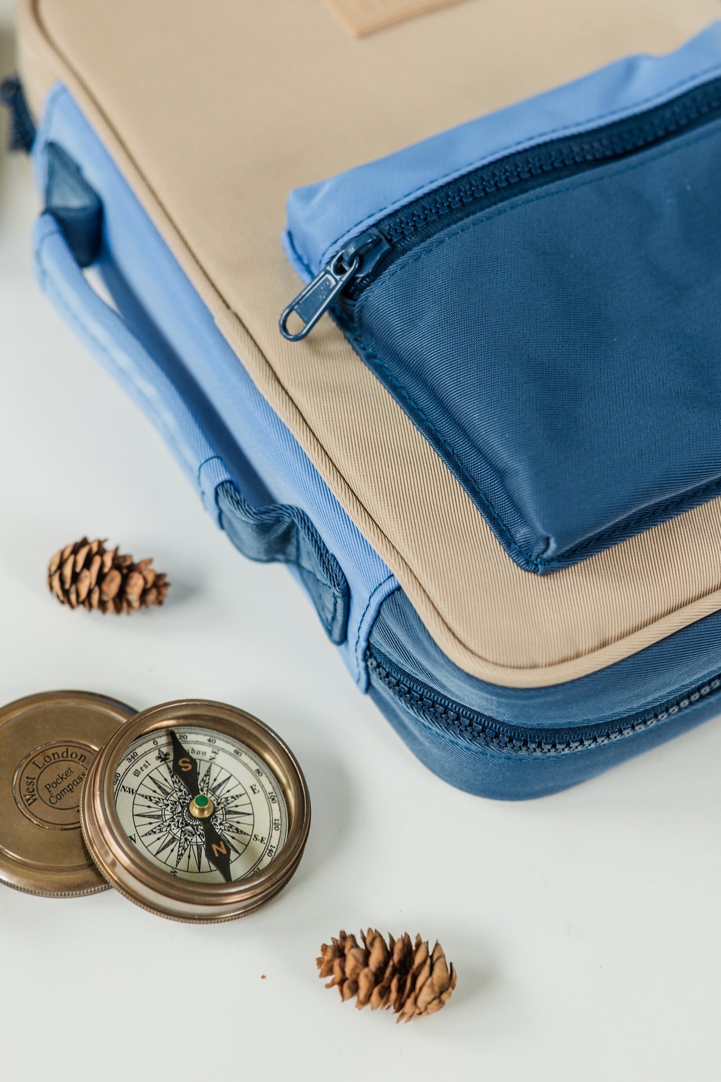 BOY "EXPLORER" Bible Case, Color-block Kid Bible Cover, Water-resistant, Explorer screen-print