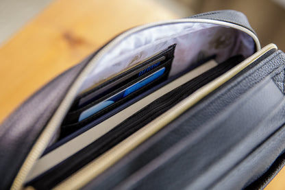 IN STOCK! BLACK Bible Bag Crossbody, Bible Cover, BLACK