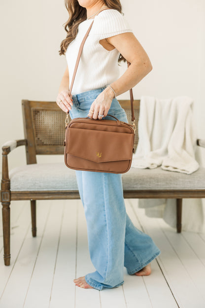 PRE-ORDER! MOCHA Bible Bag Crossbody, Bible Cover, MOCHA