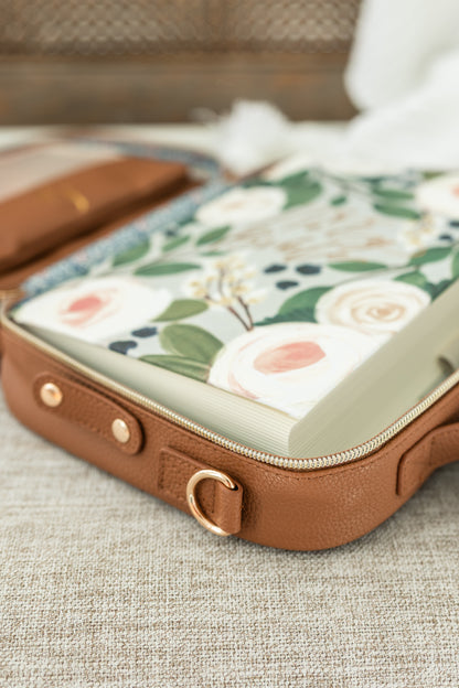 PRE-ORDER! MOCHA Bible Bag Crossbody, Bible Cover, MOCHA