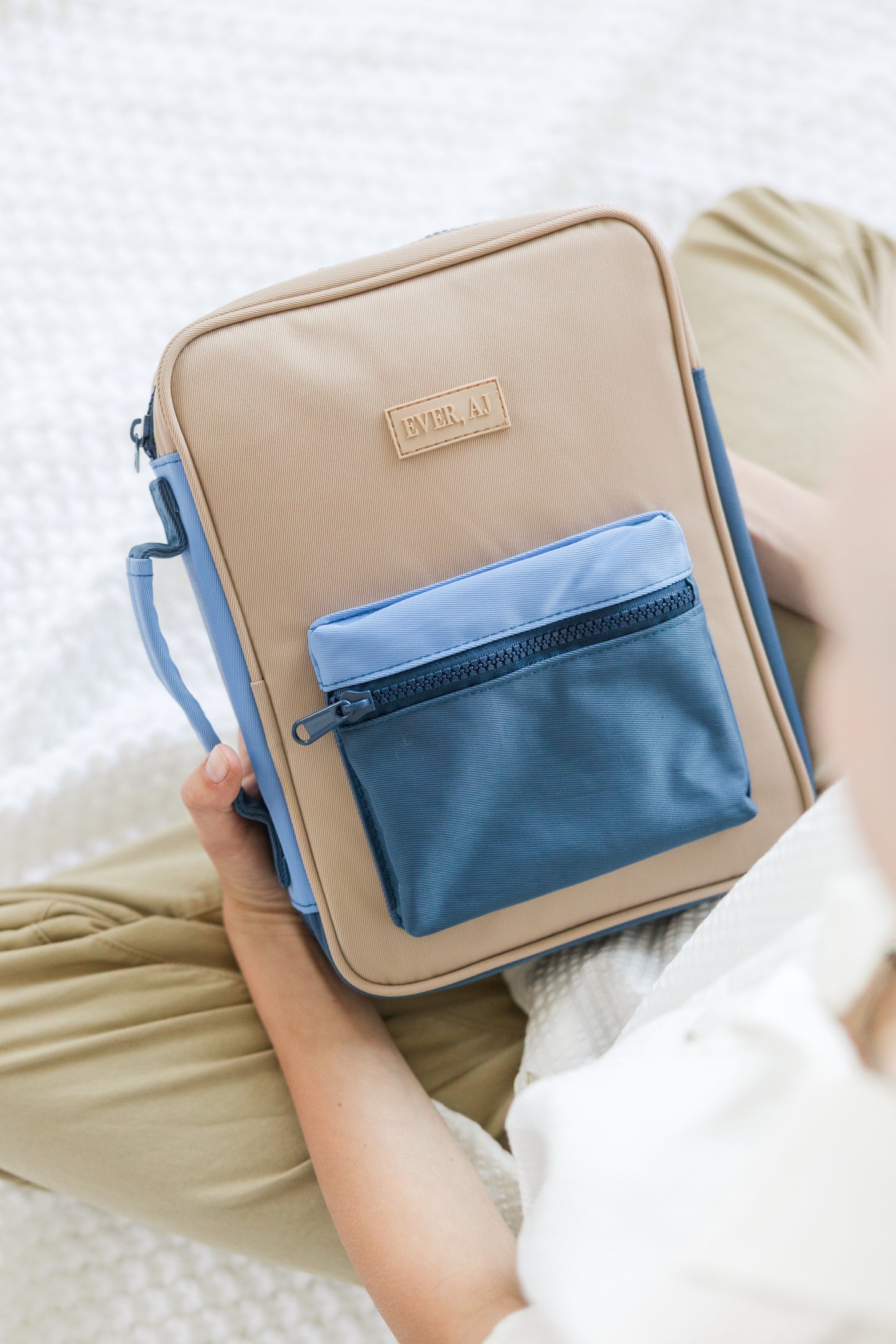 BOY "EXPLORER" Bible Case, Color-block Kid Bible Cover, Water-resistant, Explorer screen-print