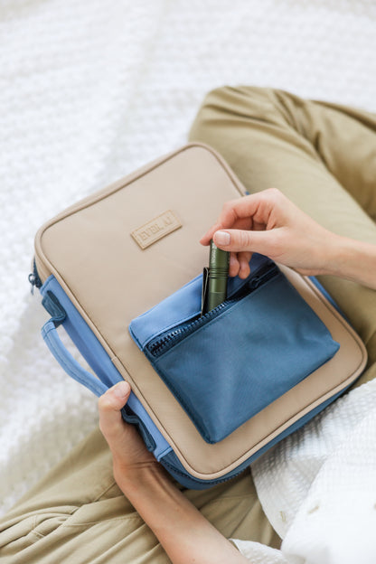 BOY "EXPLORER" Bible Case, Color-block Kid Bible Cover, Water-resistant, Explorer screen-print