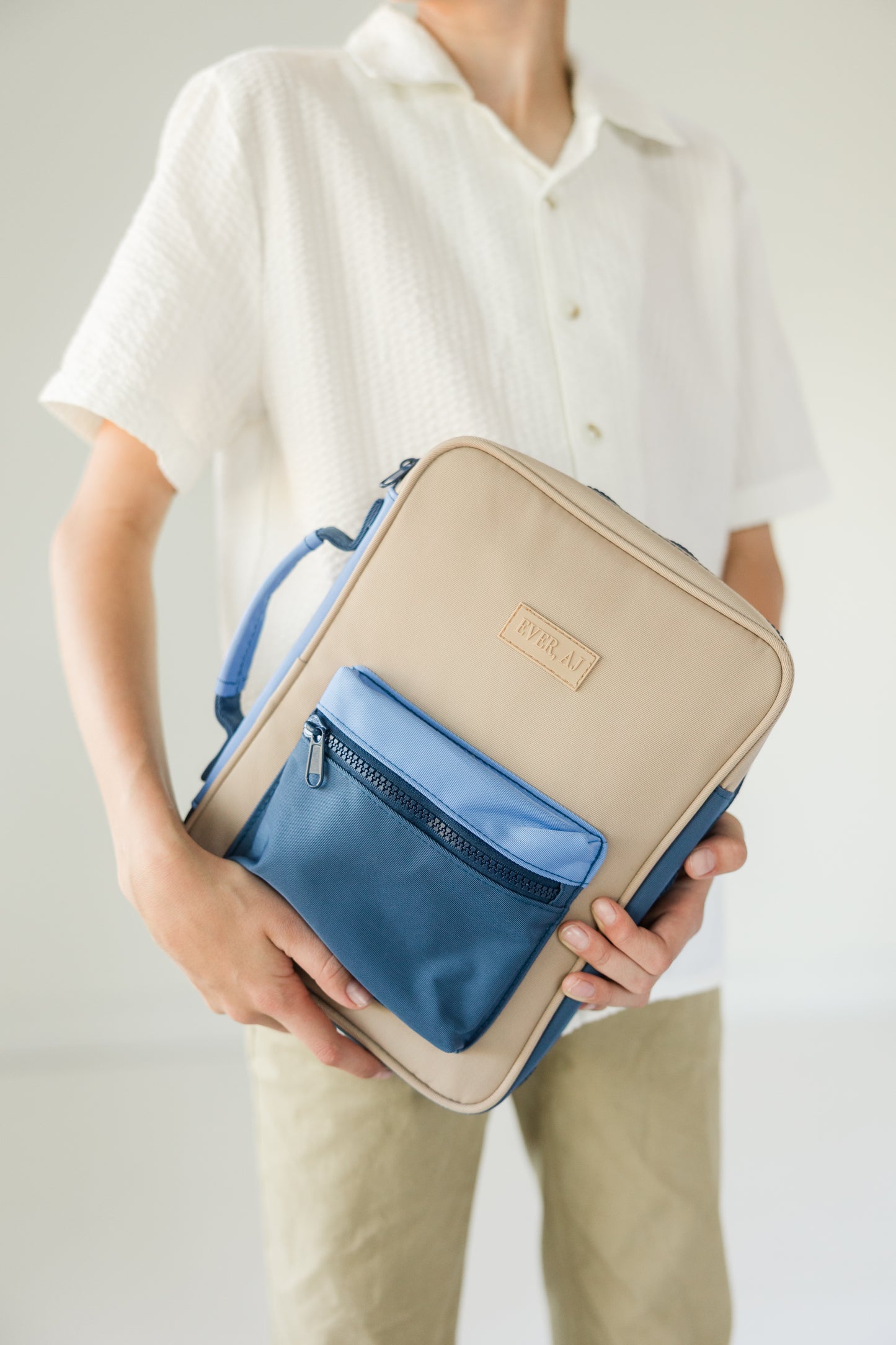 BOY "EXPLORER" Bible Case, Color-block Kid Bible Cover, Water-resistant, Explorer screen-print