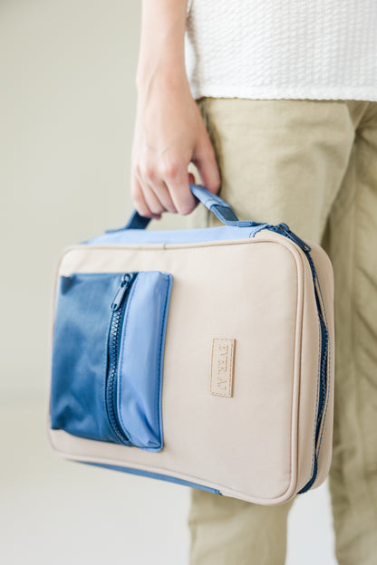 BOY "EXPLORER" Bible Case, Color-block Kid Bible Cover, Water-resistant, Explorer screen-print