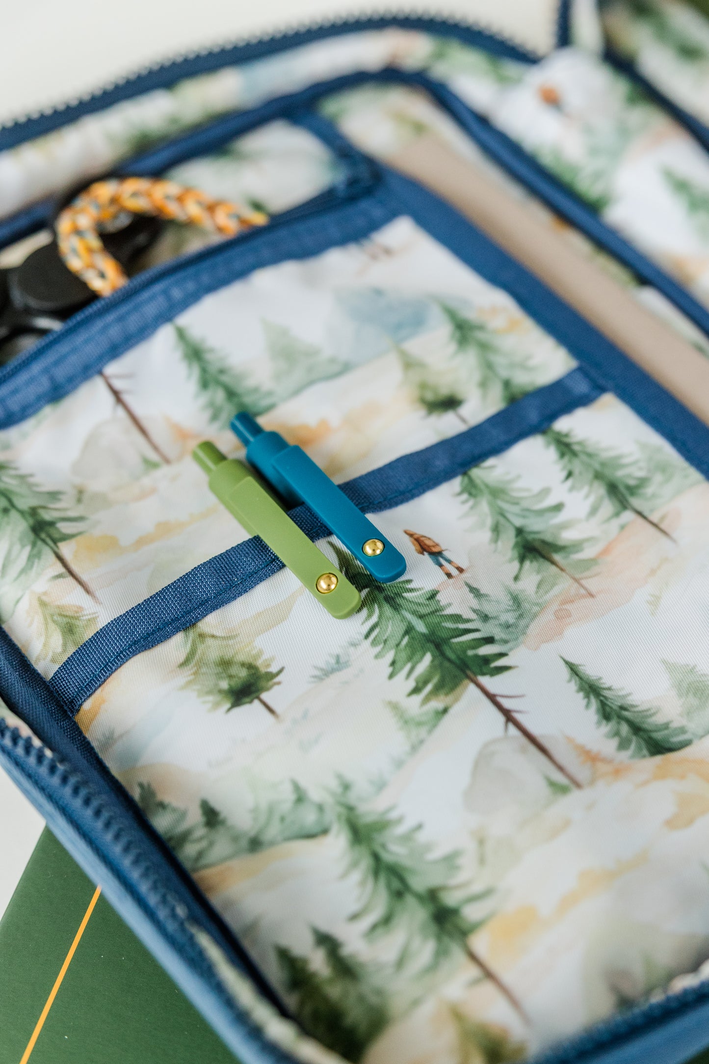 BOY "EXPLORER" Bible Case, Color-block Kid Bible Cover, Water-resistant, Explorer screen-print