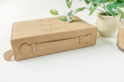 (Wholesale) Floral Trio Bible Case, Debossed