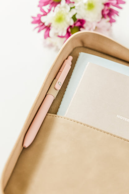 Single Floral Bible Case, Vegan Leather, Heat-Stamp-Debossed (Wholesale)