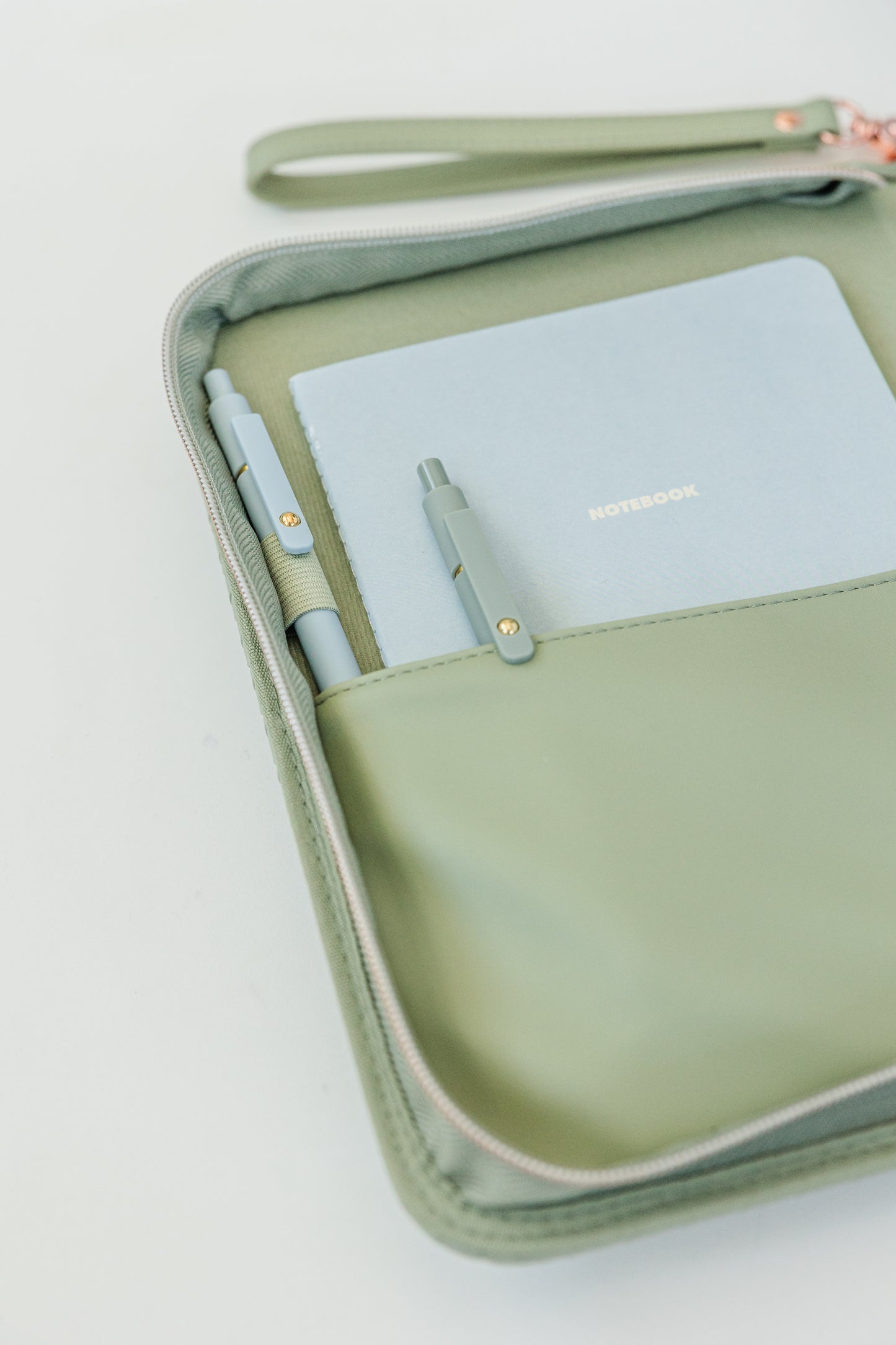 Sage Weave Bible Case, Crossbody, Sage