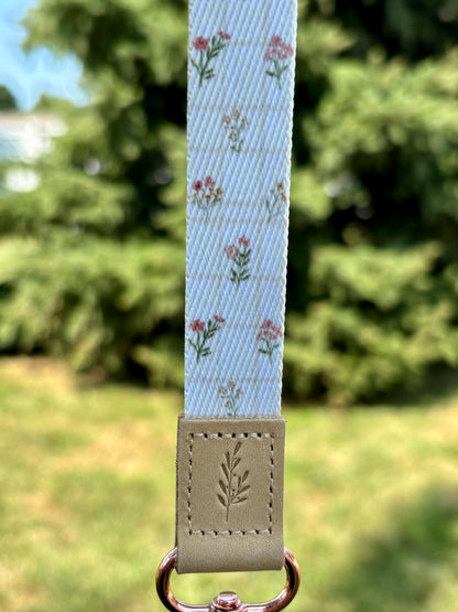 (Wholesale) Wristlet Keychain Picnic Bloom