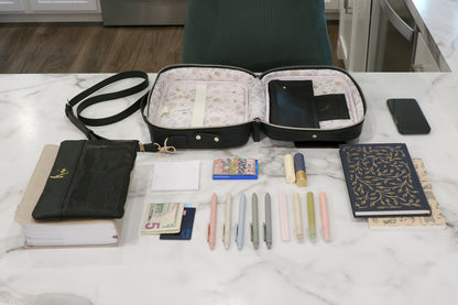 IN STOCK! BLACK Bible Bag Crossbody, Bible Cover, BLACK