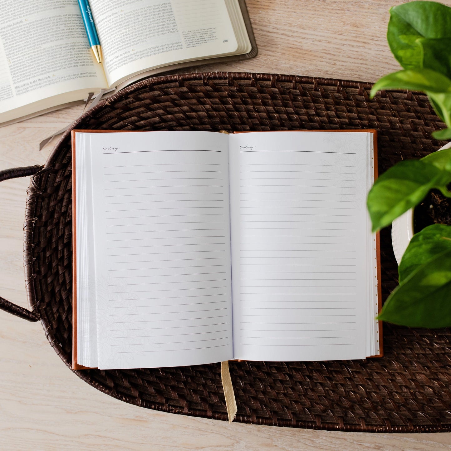Notebook - Daily He Leads Me