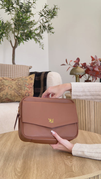 Grace Sale | MOCHA Bible Bag Crossbody, Bible Cover, MOCHA